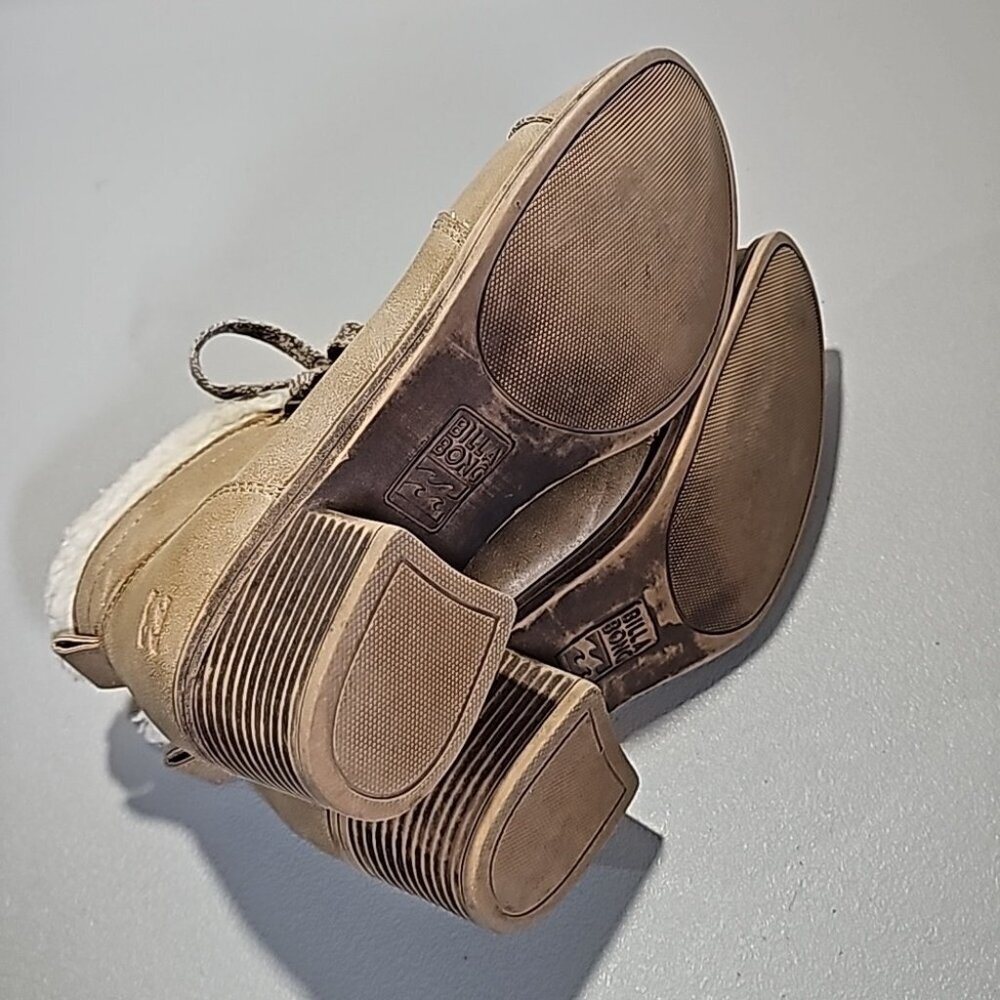 Billabong tan size 7.5 winter ankle boots - Picture 5 of 6